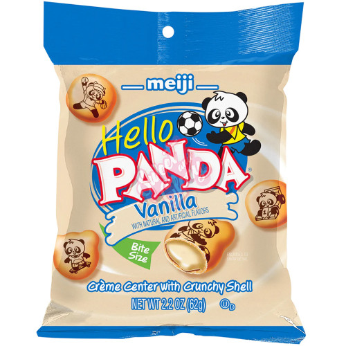 Meiji Hello Panda Vanilla 62g - 6ct