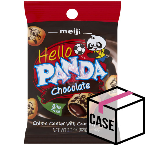 Meiji Hello Panda Chocolate 62g - Case