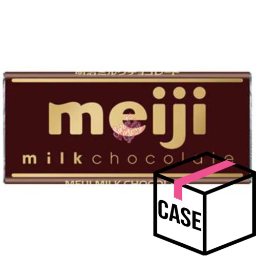 Meiji Milk Chocolate Bar (Japan) 50g - Case