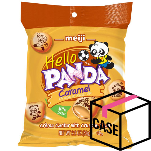 Meiji Hello Panda Caramel 62g - Case