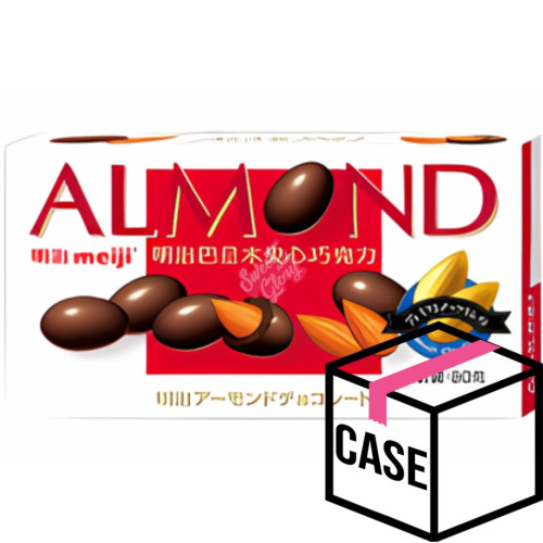 Meiji Almond Chocolate (Japan) 79g - Case