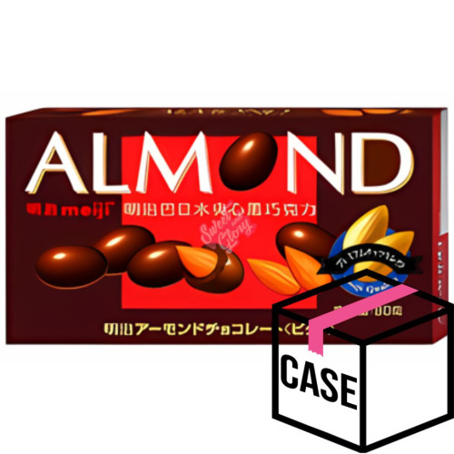 Meiji Almond Chocolate Cacao (Japan) 75g - Case