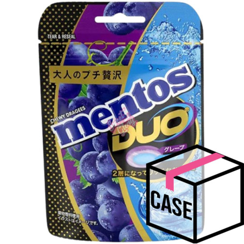 Mentos Duo Kyoho Grape & Soda (Japan) 45g - Case