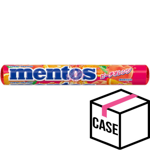 Mentos Peach & Orange (Japan) 37g - Case