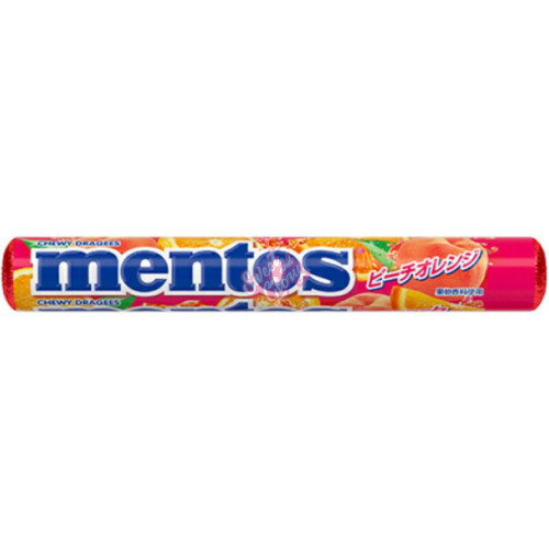 Mentos Peach & Orange (Japan) 37g - 16ct