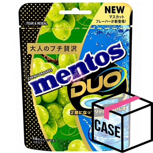 Mentos Duo Muscat & Soda (Japan) 45g - Case