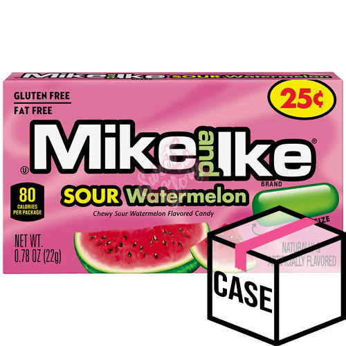 Mike & Ike Sour Watermelon Changemaker 22g - Case