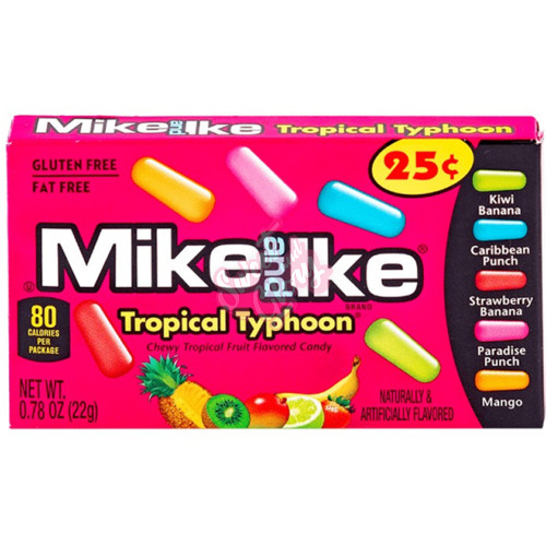 Mike & Ike Tropical Typhoon Changemaker 22g - 24ct