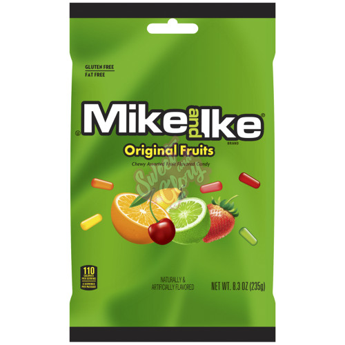 Mike & Ike Original Peg Bag 235g - 12ct