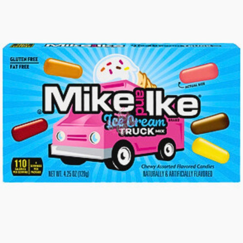 Mike & Ike Ice Cream Truck Mix 120g - Case