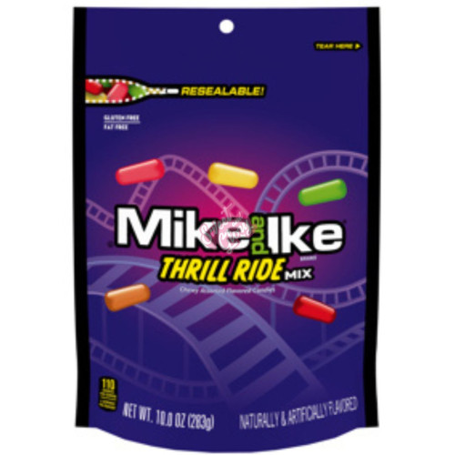 Mike & Ike Ice Cream Thrill Ride Mix 283g - 8ct