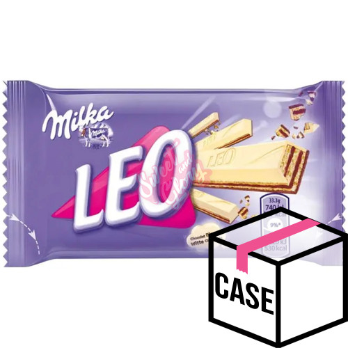 Leo White Chocolate 33g - Case