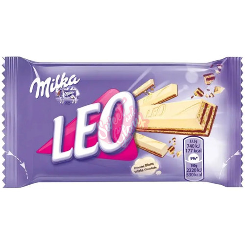Leo White Chocolate 33g - 32ct