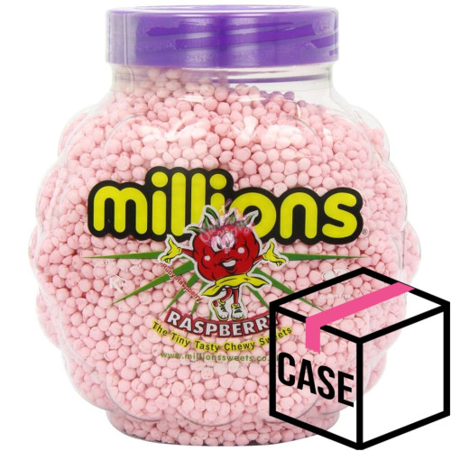 Millions Jar Raspberry 2.27kg - Case