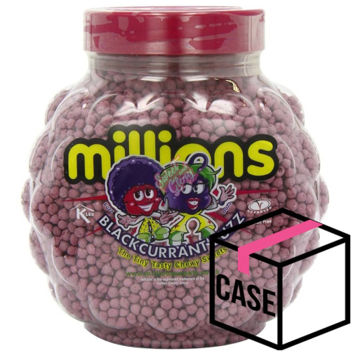 Millions Jar Blackcurrant Buzz 2.27kg - Case
