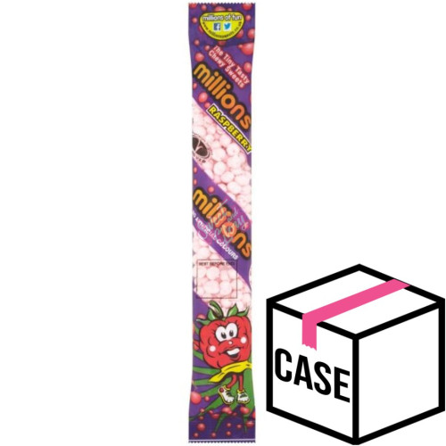Millions Tubes Raspberry 55g - Case