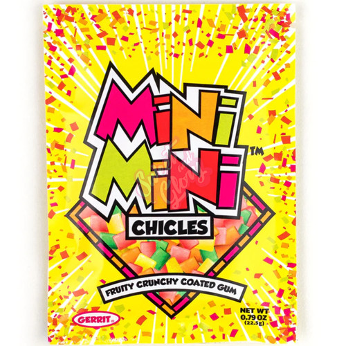 Mini Mini Fruit Gum 22g - 20ct