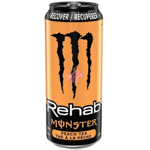 Monster Rehab Peach Tea (CAN) 458ml - 12ct