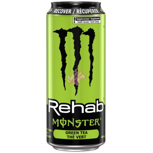 Monster Rehab Green Tea (CAN) 458ml - 12ct