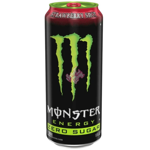 Monster Energy Zero Sugar Strawberry Shot 473ml - 24ct