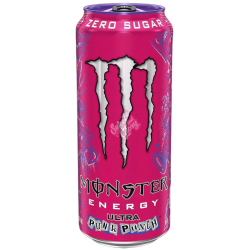 Monster Energy Zero Sugar Ultra Punk Punch 473ml - 24ct