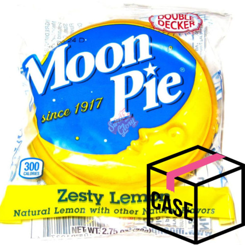 Chattanooga Moon Pie Double Decker Zesty Lemon 77g - Case