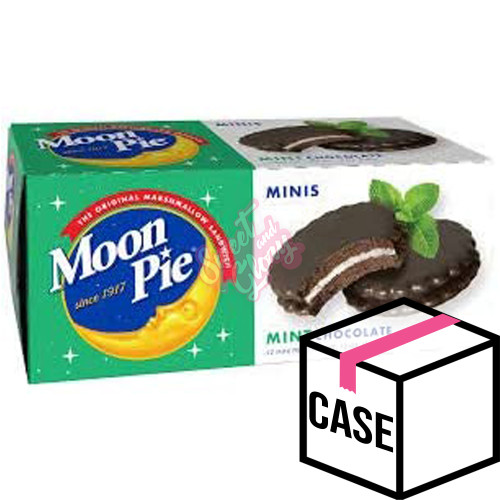 Chattanooga Moon Pie Mini's Mint Chocolate 340g - Case