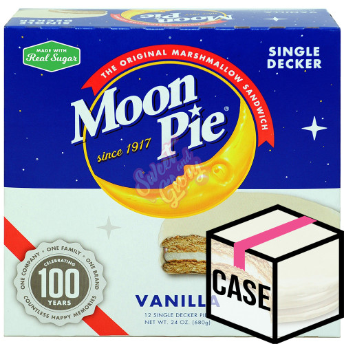 Chattanooga Moon Pie Single Decker Vanilla 57g - Case