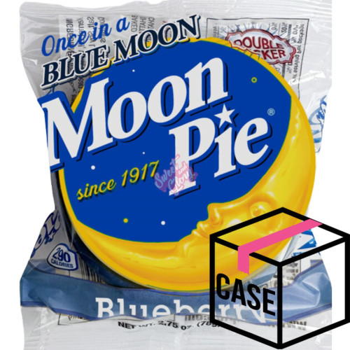 Chattanooga Moon Pie Double Decker Blueberry 78g - Case