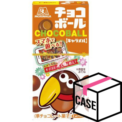 Morinaga Chocoball Caramel (Japan) 28g - Case