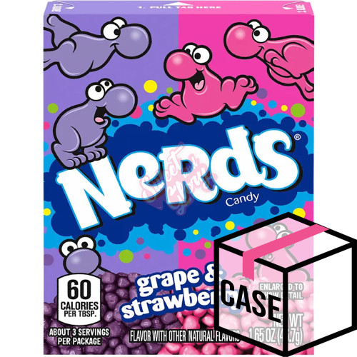 Strawberry & Grape Nerds 46g - Case
