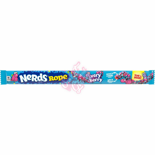 Nerds Rope Very Berry 26g - 24ct