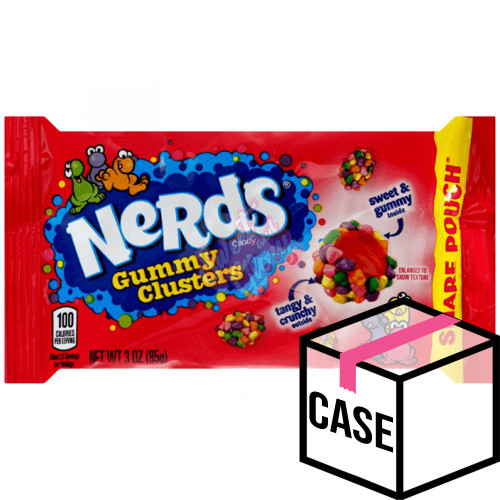 Nerds Gummy Clusters Share Pouch 85g - Case
