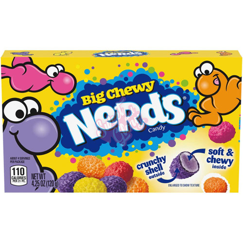 Nerds Big Chewy Theatre 120g - 12ct