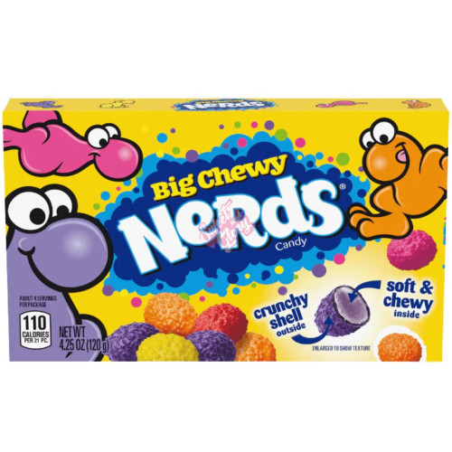 Nerds Big Chewy Theatre 120g - 12ct