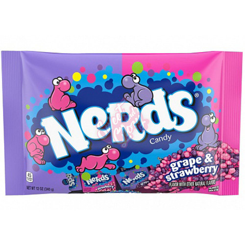 Nerds Strawberry & Grape Miniatures 340g - 12ct