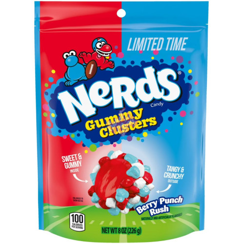Nerds Gummy Clusters Berry Punch Rush 227g - 6ct