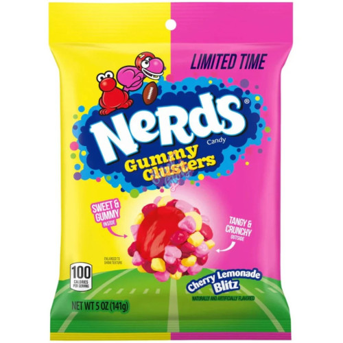 Nerds Gummy Clusters Cherry Lemonade Blitz 142g - 12ct