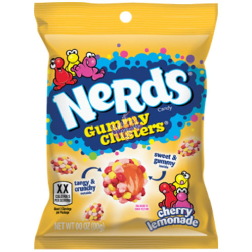 Nerds Gummy Clusters Cherry Lemonade 85g - 12ct