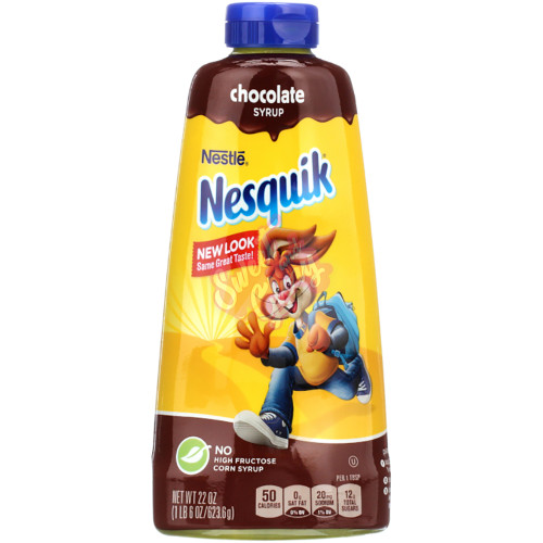 Nesquik Chocolate Syrup 623g - 6ct