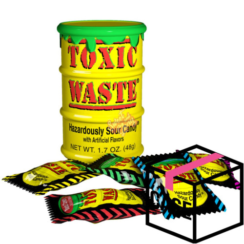 Toxic Waste Yellow Drum 42g - Case