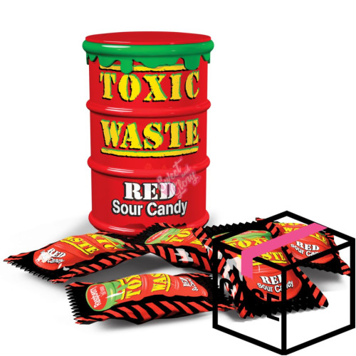 Toxic Waste Red Drum 42g - Case