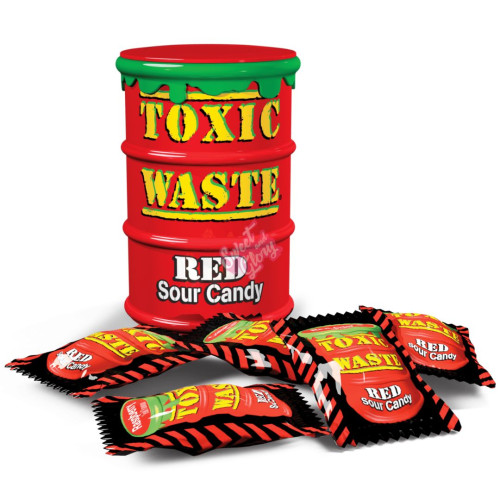 Toxic Waste Red Drum 42g - 12ct