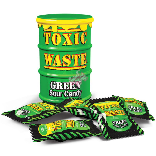 Toxic Waste Green Drum 42g - 12ct