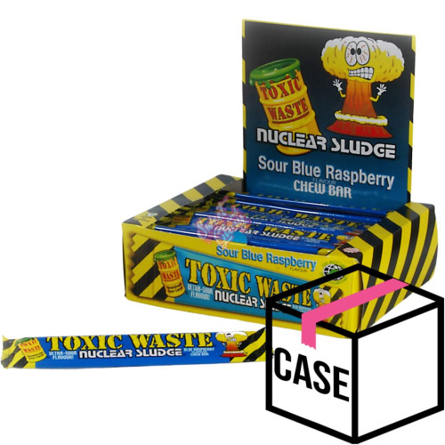 Toxic Waste Blue Raspberry Chew Bar 20g - Case