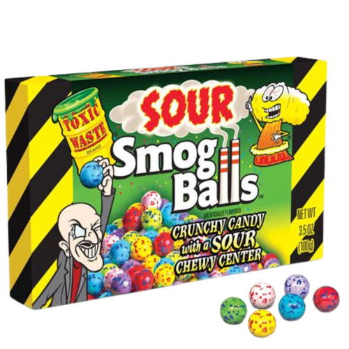 Toxic Waste Smog Balls Theatre Box 84g - 12ct