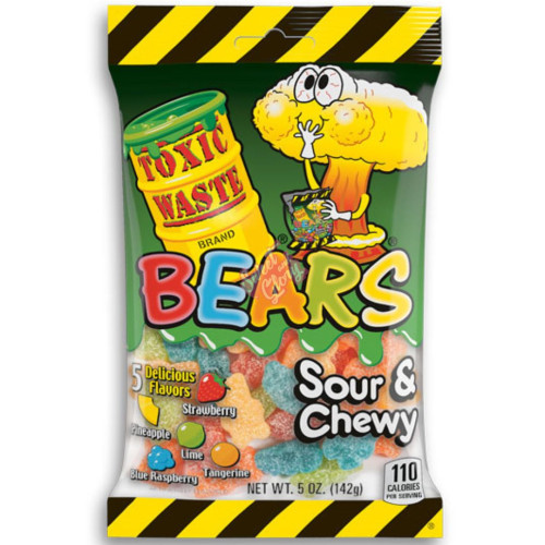 Toxic Waste Bears Pag Bag 142g - Inner