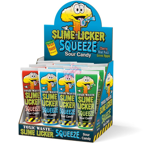 Toxic Waste Slime Licker Squeeze 70g - 12ct