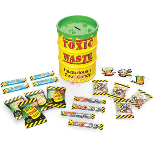 Toxic Waste Giant Money Bank 162g - 6ct