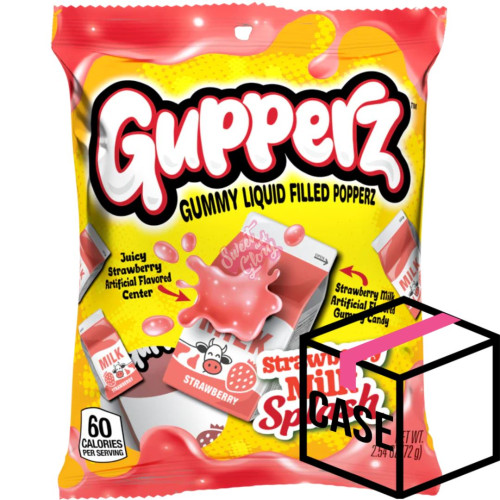 Gupperz Strawberry Milk Splash 72g - Case